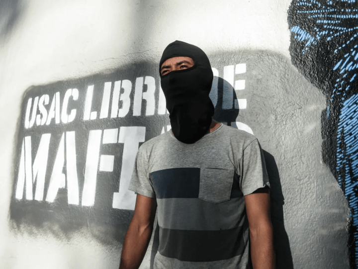 Il campus occupato del Guatemala libero