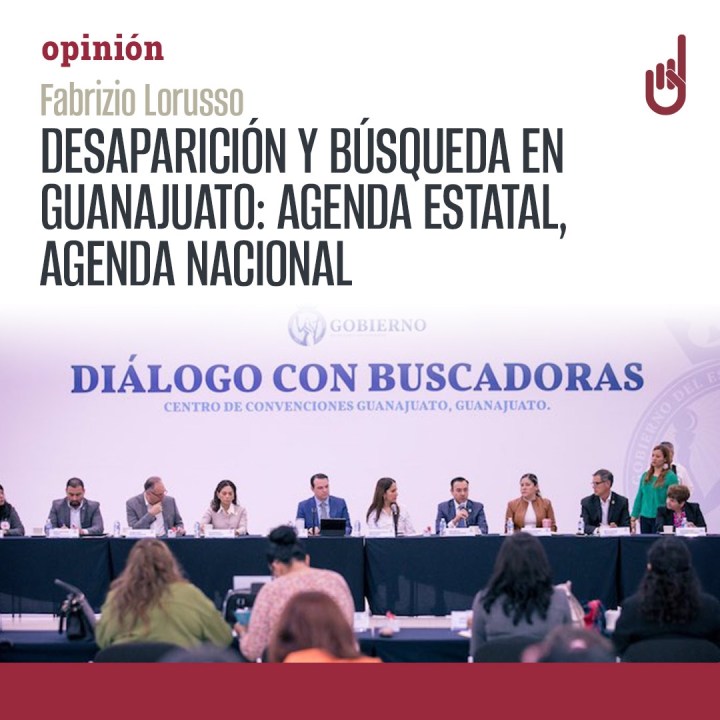 Desaparición y búsqueda en Guanajuato: agenda estatal, agenda&nbsp;nacional