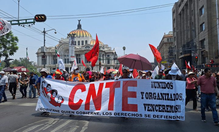 CNTE maestra de lucha
