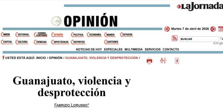 Guanajuato, violencia y&nbsp;desprotección